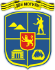 Herb miasta Dwe Mogili w Bułgarii 