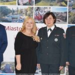 Burmistrz wita gości.