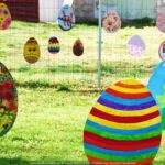 Piękne ozdoby w parku miejskim.