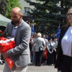 Uroczystości trzeciomajowe na terenie miasta.