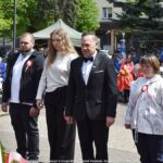 Uroczystości trzeciomajowe na terenie miasta.