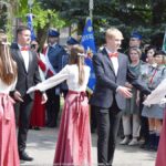 Uroczystości trzeciomajowe na terenie miasta.