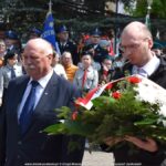 Uroczystości trzeciomajowe na terenie miasta.