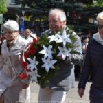 Uroczystości trzeciomajowe na terenie miasta.