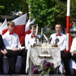 Uroczystości trzeciomajowe na terenie miasta.