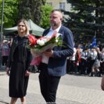 Uroczystości trzeciomajowe na terenie miasta.