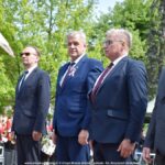 Uroczystości trzeciomajowe na terenie miasta.