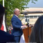 Uroczystości trzeciomajowe na terenie miasta.