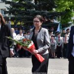 Uroczystości trzeciomajowe na terenie miasta.