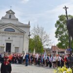 Uroczystości trzeciomajowe na terenie miasta.