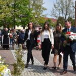 Uroczystości trzeciomajowe na terenie miasta.