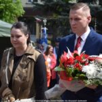 Uroczystości trzeciomajowe na terenie miasta.