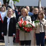 Uroczystości trzeciomajowe na terenie miasta.