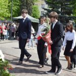 Uroczystości trzeciomajowe na terenie miasta.