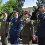 Uroczystości trzeciomajowe na terenie miasta.