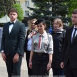 Uroczystości trzeciomajowe na terenie miasta.