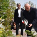 Uroczystości trzeciomajowe na terenie miasta.