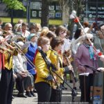 Uroczystości trzeciomajowe na terenie miasta.