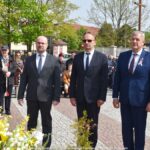 Uroczystości trzeciomajowe na terenie miasta.