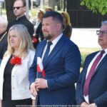 Uroczystości trzeciomajowe na terenie miasta.