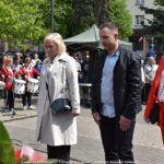 Uroczystości trzeciomajowe na terenie miasta.