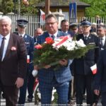 Uroczystości trzeciomajowe na terenie miasta.