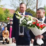 Uroczystości trzeciomajowe na terenie miasta.