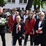 Uroczystości trzeciomajowe na terenie miasta.