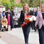 Uroczystości trzeciomajowe na terenie miasta.