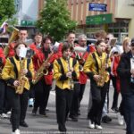 Uroczystości trzeciomajowe na terenie miasta.