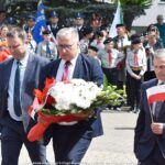 Uroczystości trzeciomajowe na terenie miasta.