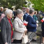 Uroczystości trzeciomajowe na terenie miasta.