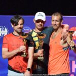 Gala mistrzostw w domu kultury i wręczanie pucharów i medali na scenie.