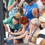 Gala mistrzostw w domu kultury i wręczanie pucharów i medali na scenie.