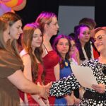 Festiwal młodych wokalistów Podlaska Nuta na scenie domu kultury.