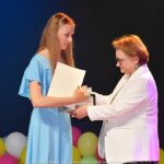 Festiwal młodych wokalistów Podlaska Nuta na scenie domu kultury.