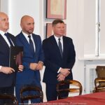 Uroczystość podpisania umów w bielskim ratuszu.