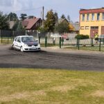 Rajd samochodowy ulicami miasta.