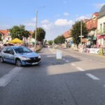 Rajd samochodowy ulicami miasta.