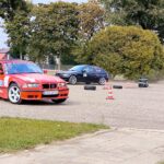 Rajd samochodowy ulicami miasta.