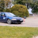 Rajd samochodowy ulicami miasta.