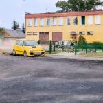 Rajd samochodowy ulicami miasta.