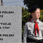 Uroczystości na cmentarzu wojennym.