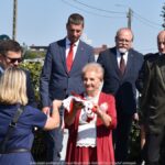 Uroczystości na cmentarzu wojennym.