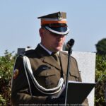 Uroczystości na cmentarzu wojennym.