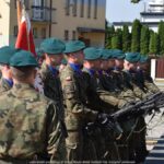 Uroczystości na cmentarzu wojennym.