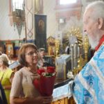 Uroczystości jubileuszowe w cerkwi.