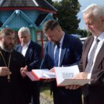 Uroczystości jubileuszowe w cerkwi.