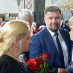 Uroczystości jubileuszowe w cerkwi.