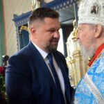 Uroczystości jubileuszowe w cerkwi.